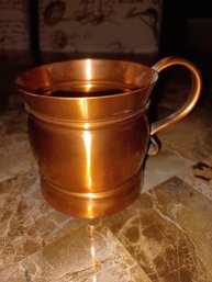 Solid Copper Cup