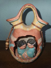 Vintage Native American Wedding Vasse Music Box