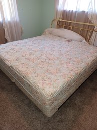 King Size Sealy Posturpedic Mattress And Box Spring-Only