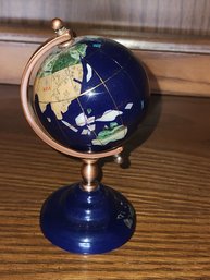 Metal And Glass Small Globe