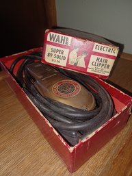 Vintage Wahl Electric Super Solid 89 Hair Clipper & Box