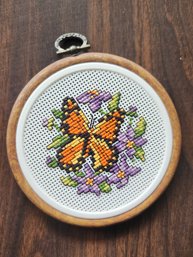 Butterfly Cross Stitch Picture