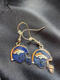 Denver Broncos Earring