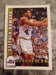 Stephen Howard Utah Jazz Rookie Trading Card