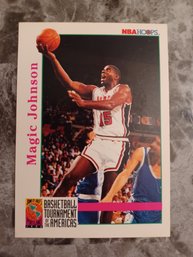 Magic Johnson 1992 Basketball Tournament Of America Trading Card
