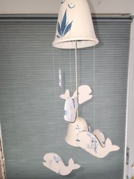 Wind Chime Hawaii Clay Pottery Souvenir With Whales
