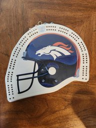 NEW-Broncos Cribbage Board