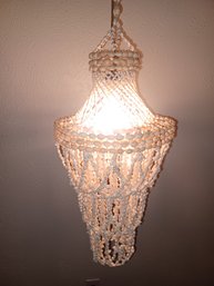 Vintage Seashell Hanging Lamp