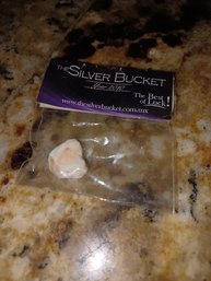 Silver Bucket Mexican Fire Opal Fragment