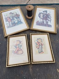 4 German Pictures And A Spool Of Thread