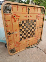 Carrom Game Board And Game Pieces