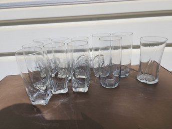 11 Assorted Drinking Glasses
