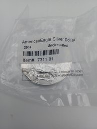 2014 American Eagle Silver Coin  Uncirculated