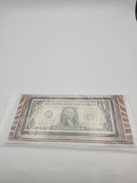 1963 Rare Mysterious Joseph Barr Currency Dollar