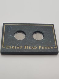 1901 And 1907 Indian Head Penny's