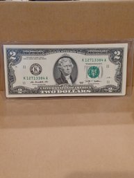 $2 Dollar Bills X2