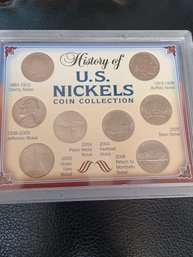 History Of U.S. Nickels Coin Collection