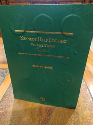 Kennedy Half Dollar Volume Three Booklet