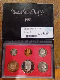 1982-S Clad Proof Set 5 Coins
