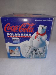 Coca Cola Polar Bear Mechanical Bank