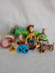 Lot Of 8 Toy Story Dolls Figures Plush Burger King