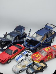Mixed Die Cast Toy Cars X 7