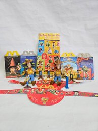 Toy Story 2 Woody Lot & McDonald's Promo Advertising