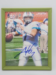 Chad Henne Autograph And A Certificate Of Authenticity