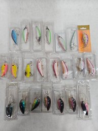 Lot Of 22 Assorted Fishing Lures