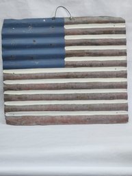 Corrugated Metal Flag