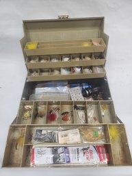 Tackle Box Full Of Fishing Stuff