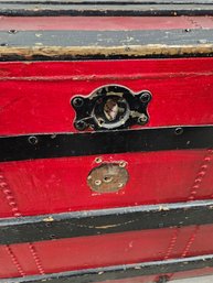 Wooden Luggage Trunk
