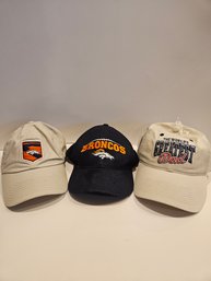Broncos Ball Caps And World's Greatest Dad