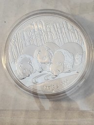 2013 1oz Ag 999 Silver Panda Yuan Coin