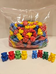 200 Counting Bears Primary Colors