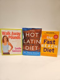 Lot Of 3 Diet Books