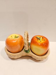 Apples In A Basket Salt And Pepper Shakers