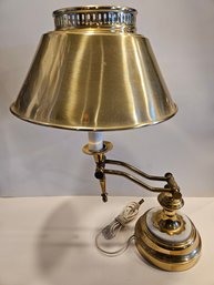 Vintage Brass Table Desk Lamp