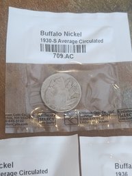 13 Buffalo Nickels