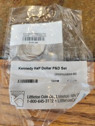 2003 Kennedy Half Dollar P&D Set X2 Coins-Uncirculated 60