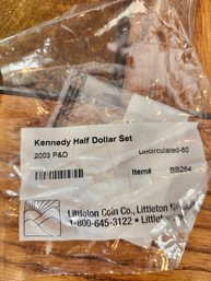2003 Kennedy Half Dollar P&D Set X2 Coins-Uncirculated 60
