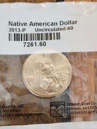 Native American Dollar-Sacagawea Dollar Coins X9