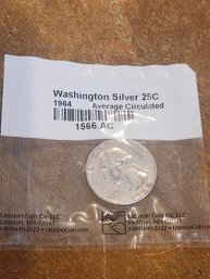 1964 Washington Silver