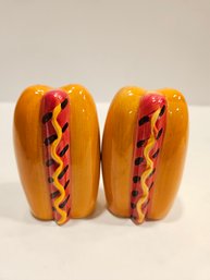 Hot Dog Salt And Pepper Shakers