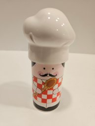 Chef With Hat Salt And Pepper Shakers