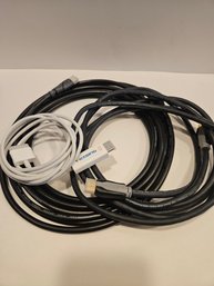 3 HDMI Cables For Computer TV And IPhone