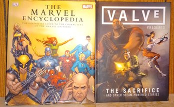 Large Marvel Books X2
