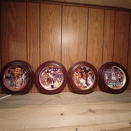 Michael Jordan Collector Plates X 4