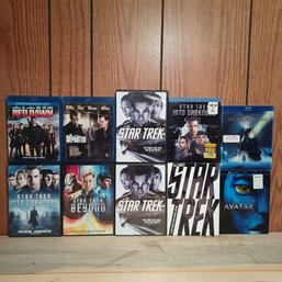 Star Trek,avatar,polar Express Blue Ray Movies
