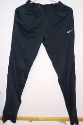 Nike Women's Black & Neon Green Pants Size Small